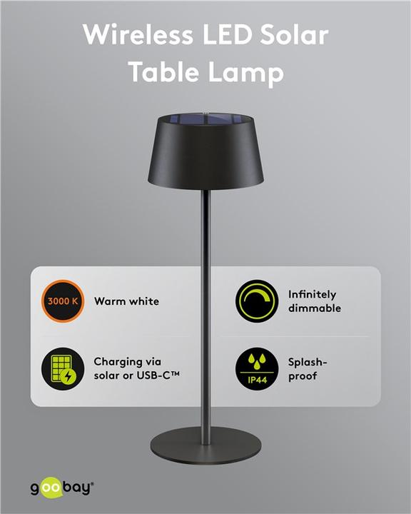 Produktbild Goobay LED-Tischleuchte (150 lm)