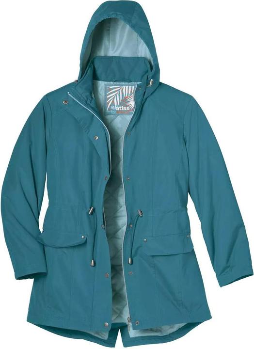 Actual product image Atlas For Women Womens/Ladies Water Repellent Quilted Parka (52 D)