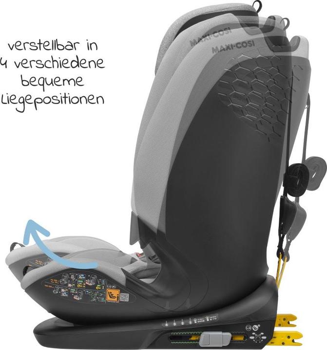 Produktbild Maxi-Cosi Titan Plus i-Size Authentic Grey (Kindersitz, ECE R129/i-Size Norm)