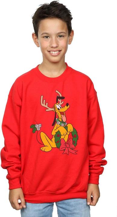 Immagine prodotto Disney Pluto Christmas Reindeer Felpa Ragazzi (128)