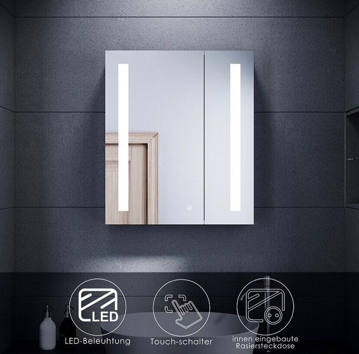 Image du produit SONNI Spiegelschrank (70 x 60 cm)