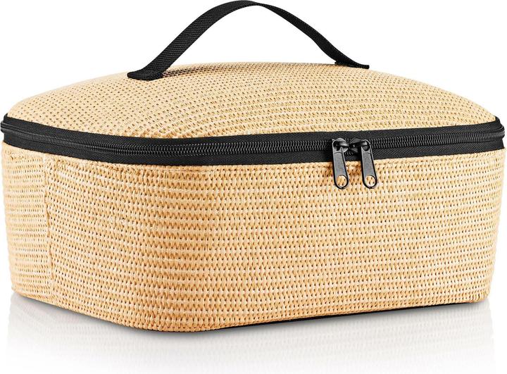 Produktbild reisenthel coolerbag M pocket raffia black (4.50 l)