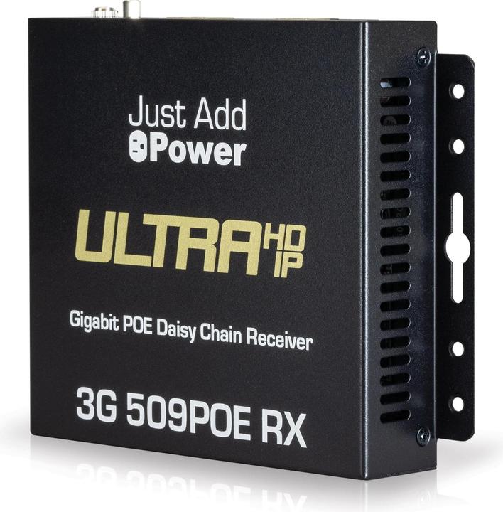 Actual product image Just Add Power IP Receiver VBS-HDIP-509POE HDMI, PoE, Daisy-Chain, 4K