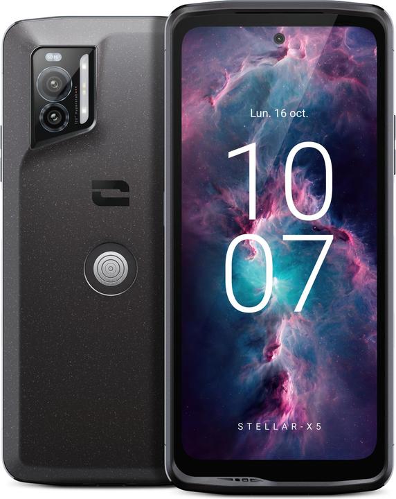 Crosscall Stellar X5 (128 GB, Nero, 6.50", Doppia SIM, 50 Mpx, 5G)