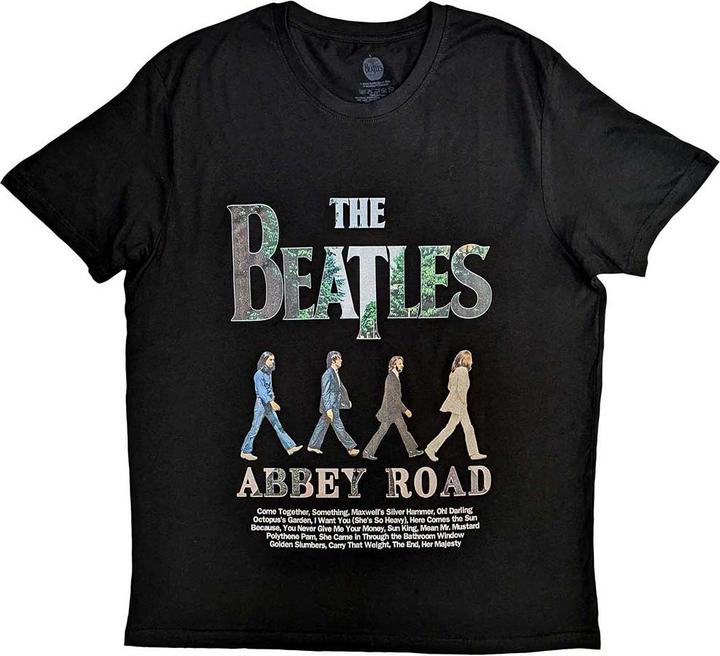 Produktbild The Beatles Rock Off officially licensed products Abbey Road '23 T Shirt L Black (L)