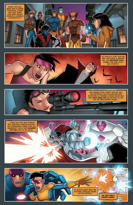 Produktbild Panini X-Men 92: House of XCII - Zurück in die Zukunft (Deutsch, Salvador Espin, Steve Foxe, 2023)