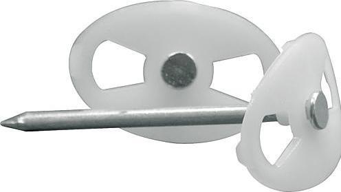 Produktbild Eltric Nagelscheibe 2538 mit Stahlnagel 60mm 100 St