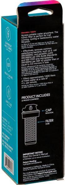 Actual product image Hydrapak 42 MM Filter Cap