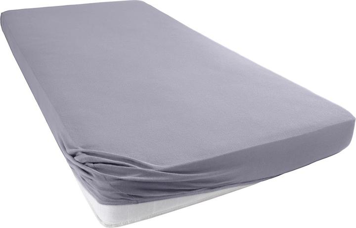 Produktbild Casativo Kinder Fixleintuch aus 100% Baumwolle, grau, 60 x 120 - 70 x 140 cm (60 x 120 - 70 x 140 cm)