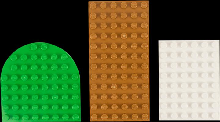 Produktbild LEGO Platten Bauplatten gemischt - NEU! Menge 50x (LEGO Classic)