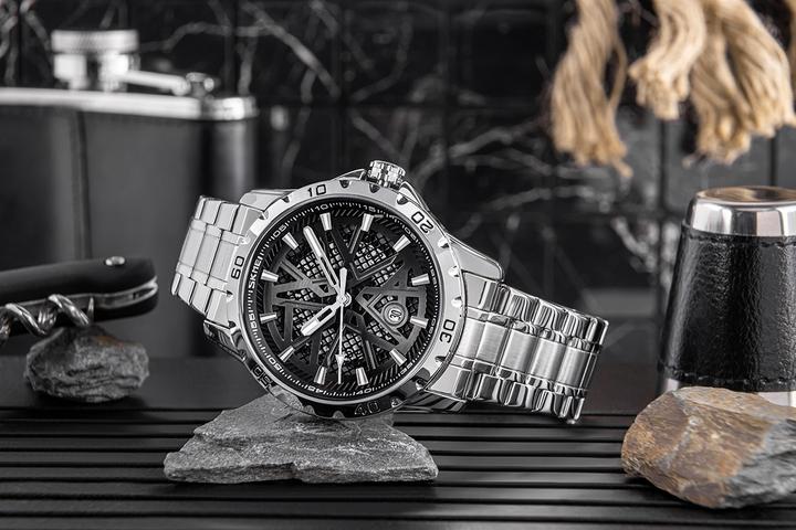 Actual product image Skmei 9337SIBK Herrenuhr + BOX