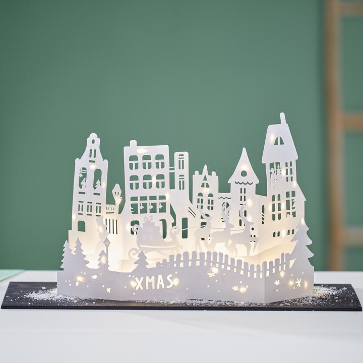 Actual product image VBS Paper silhouette "Christmas village"