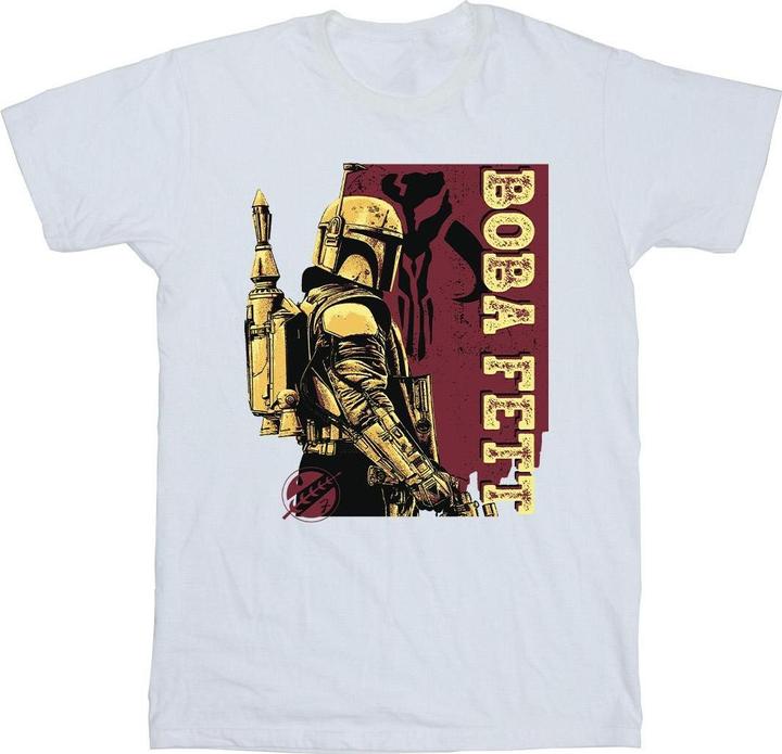 Actual product image Star Wars Mens The Book Of Boba Fett Western Style T-Shirt (XXL)