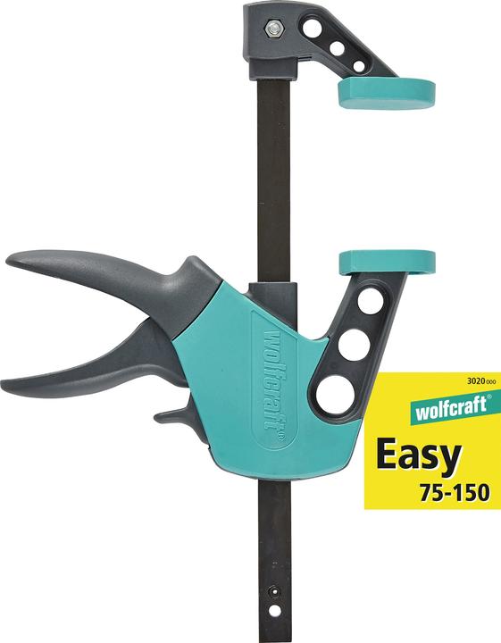 Immagine prodotto wolfcraft wolfcraft 1 EHZ - Einhandzwinge Easy 75/500mm (500 mm)
