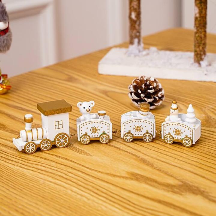 Produktbild Cover-Discount Christmas Train Weihnachtsdeko weiss (1 -teilig)