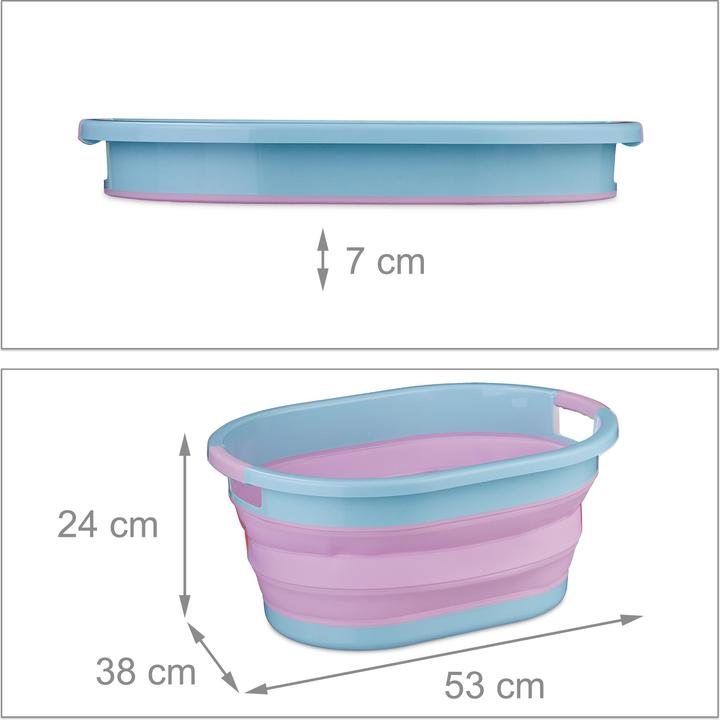 Immagine prodotto Relaxdays Cesto della biancheria (22 l)