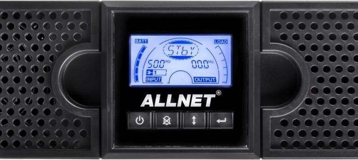 Image du produit Allnet Onduleur 1500VA Line-Interactive USB/RS232 Écran LCD 48,30cm (19")/Tour (1500 VA, 1350 W, Line-interactive Onduleur)