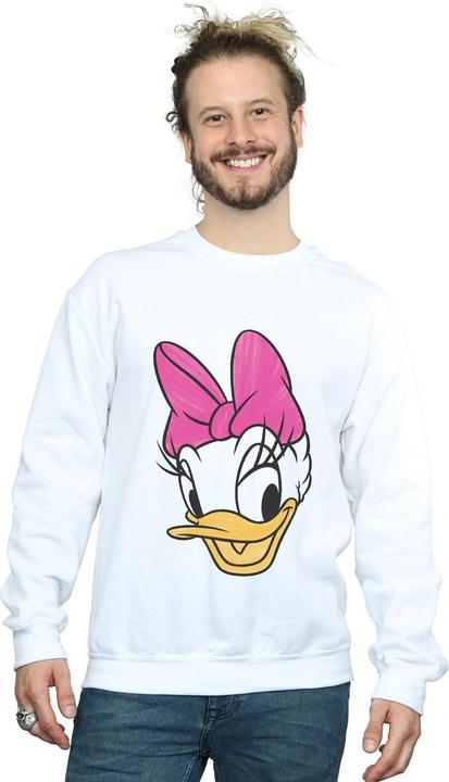 Actual product image Disney Mens Daisy Duck Head Painted Sweatshirt (S)