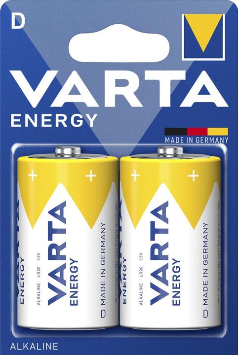 Immagine prodotto Varta Energy (2 pz., D, 15800 mAh)