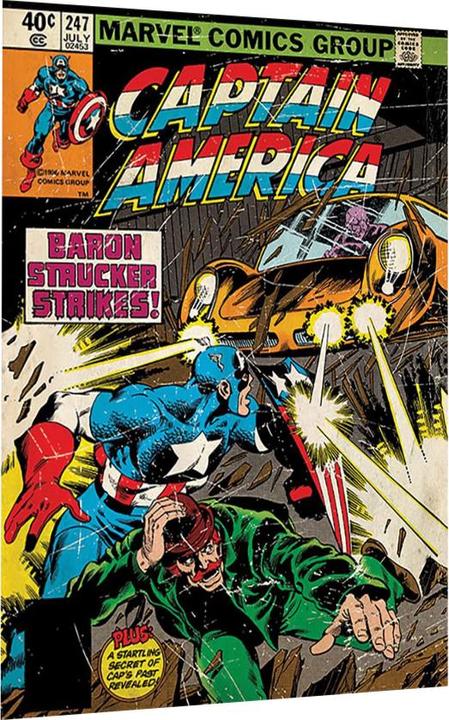 Produktbild Captain America Leinwanddruck Baron Strucker Strikes (80 x 60 cm)