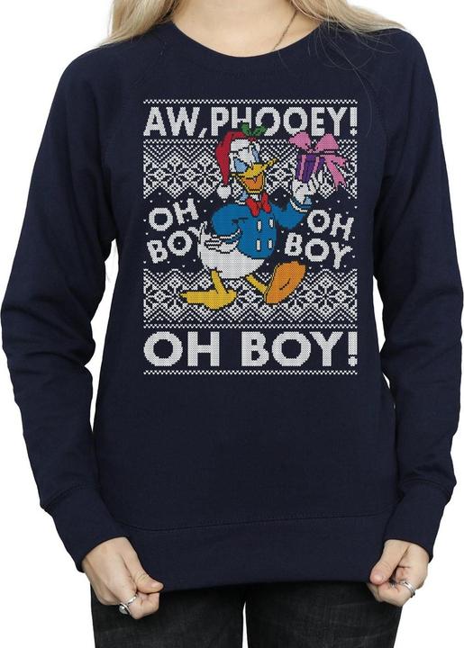 Produktbild Disney Donald Duck Christmas Fair Isle Sweatshirt (M)