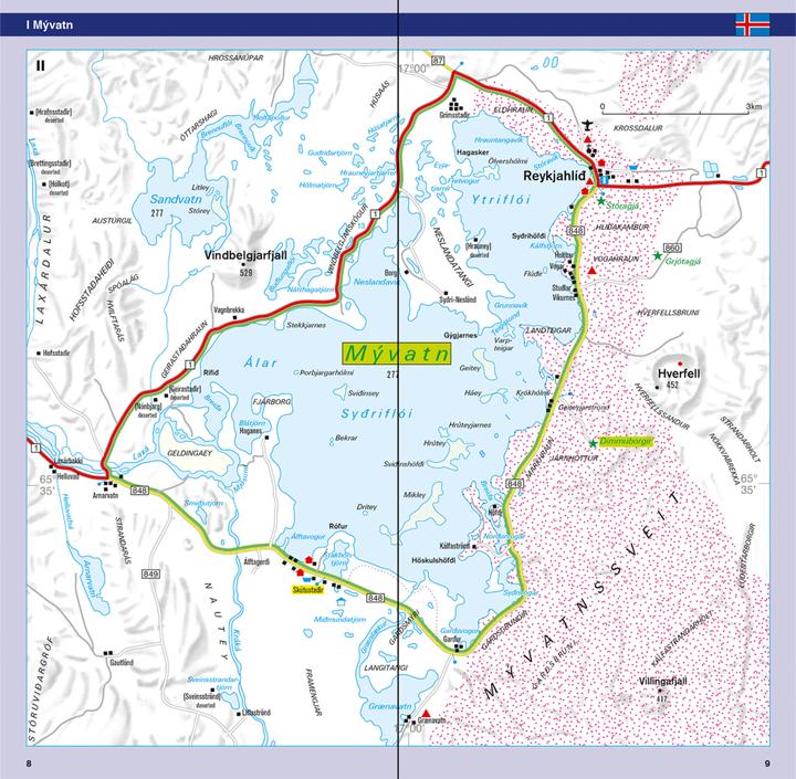 Immagine prodotto Mappa dell'Islanda 1:600.000