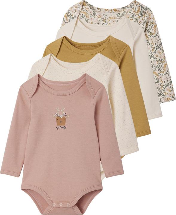 Actual product image Vertbaudet 5er-Pack Baby Schlupfbodys Oeko-Tex (86)