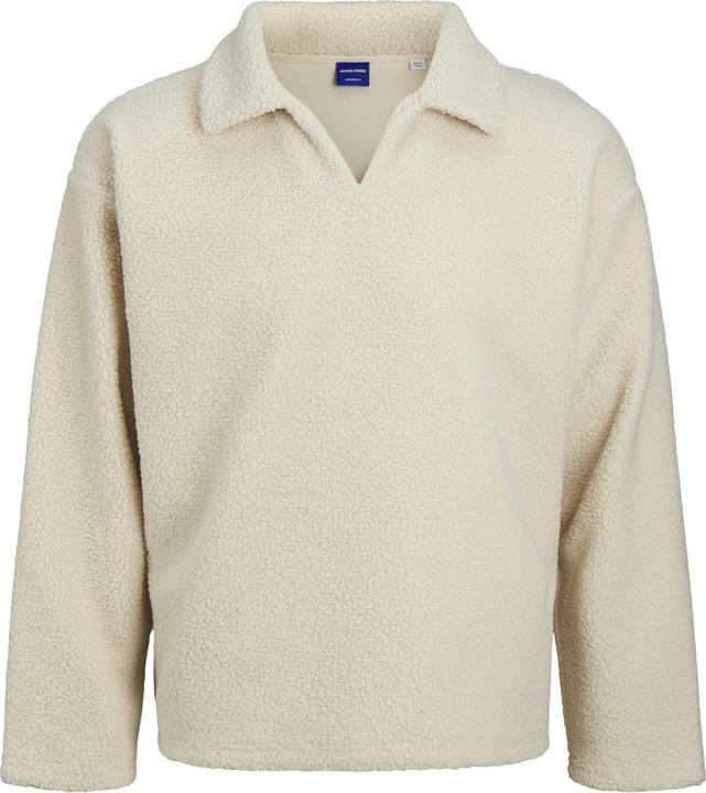 Jack & Jones Joravondale Teddy Split Neck Sweat Ln