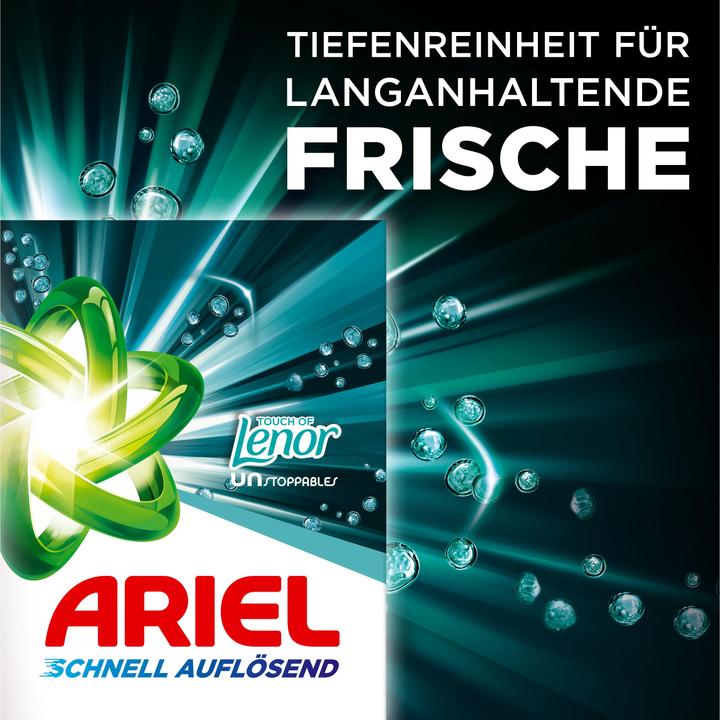 Immagine prodotto Ariel Touch Of Lenor Unstoppables (18 Cicli di lavaggio, Polvere)