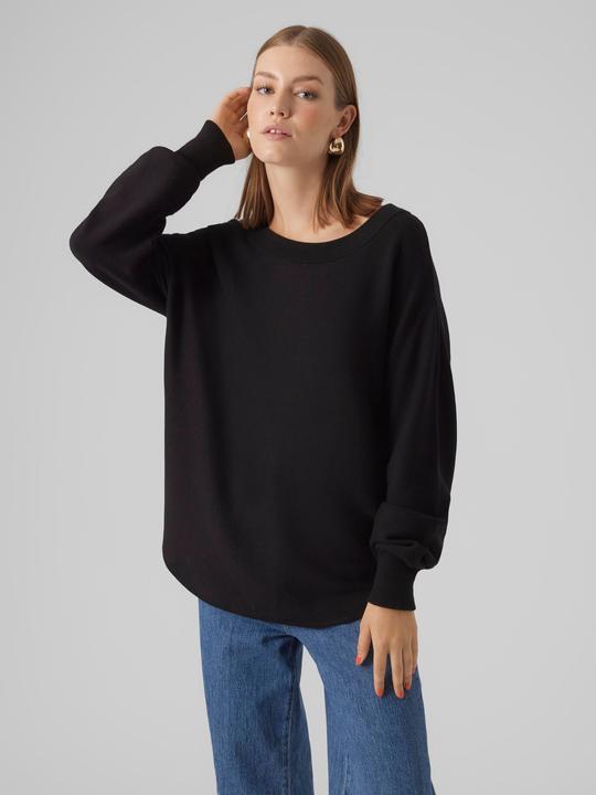 Image du produit Vero Moda VMNANCY LS BOATNECK PULLOVER GA EXC Pull en maille (S)