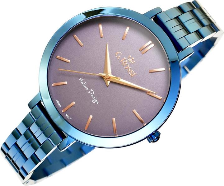 Image du produit Gino Rossi WOMEN'S WATCH 11389B-6F3 (zg787h) bleu (38 mm)