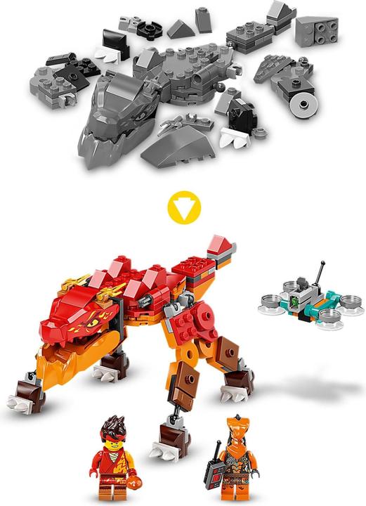 Produktbild LEGO Kais Feuerdrache EVO (71762, LEGO Ninjago)