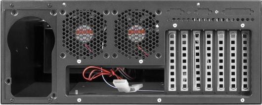 Image du produit Lanberg SC01-4504-10B Boîtier modulaire pour serveur Rack (4U)