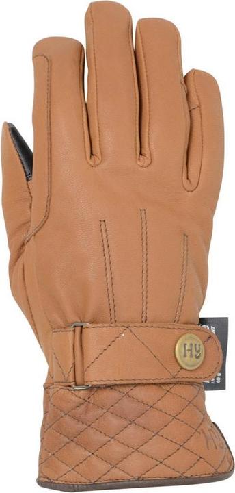 Actual product image Hy 5 Adult Thinsulate Soft Leather Winter Riding Gloves With Quilting (XL)