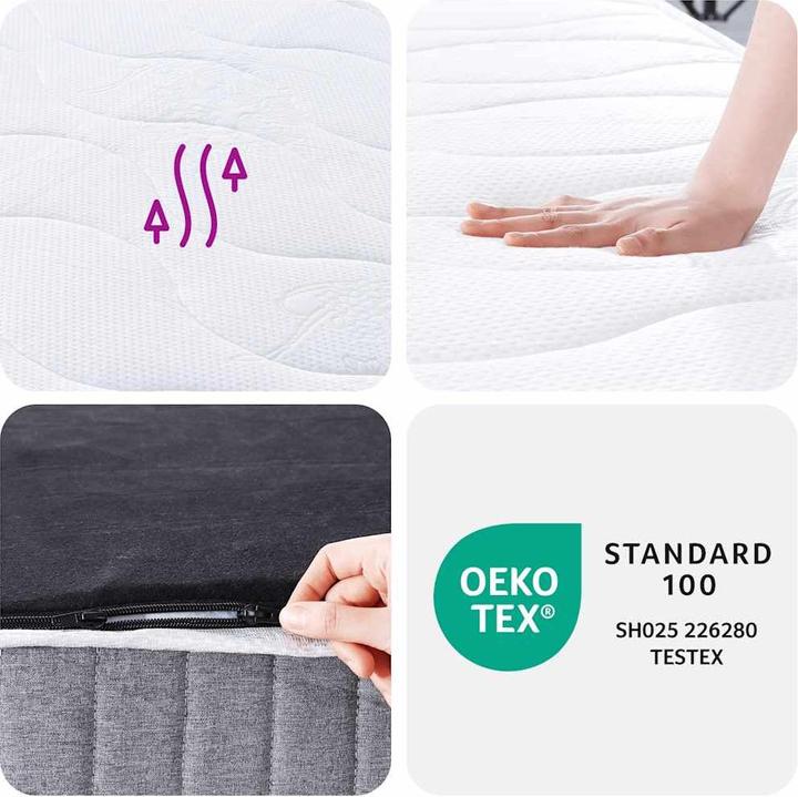 Actual product image VidaXL Jeronima (100 x 220 cm, Spring core)