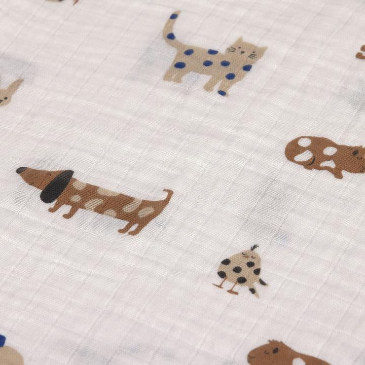 Image du produit Lässig Linge de couche 3 pièces L'Mateys bleu royal (85 cm, 85 cm)