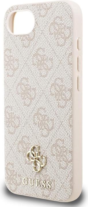 Actual product image Guess HC PU 4G Small 4G Classic Case für Apple iPhone 16e - pink (Apple iPhone 16e)