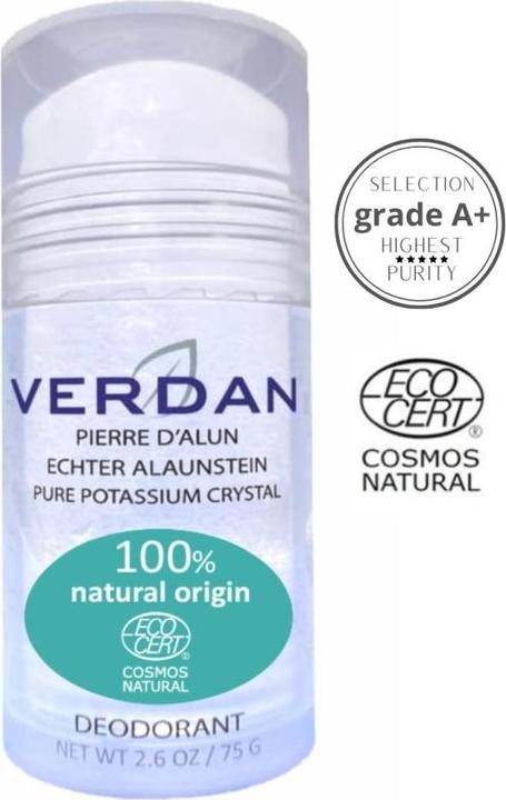 Produktbild Verdan Alaunstein Deodorant Mineral 100% natural origin Ecocert Stick (Stick)