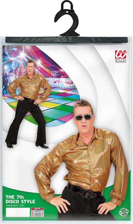 Immagine prodotto Widmann STILE DISCO ANNI '70 (camicia olografica), M/L (M/L)