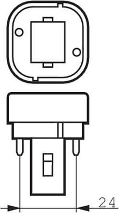 Actual product image Philips Professional CorePro (G24d-3, 8.50 W, 950 lm, 1 x, A)