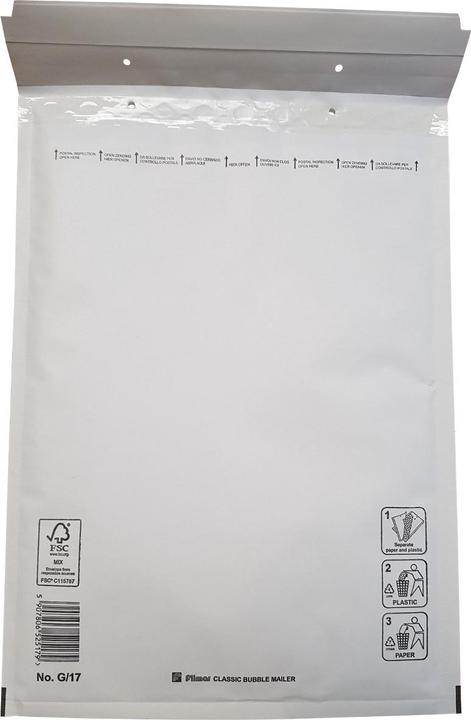 Image du produit Fimar 100 Pochettes à bulles d'air G/17 230x340mm blanc Filmar Classic