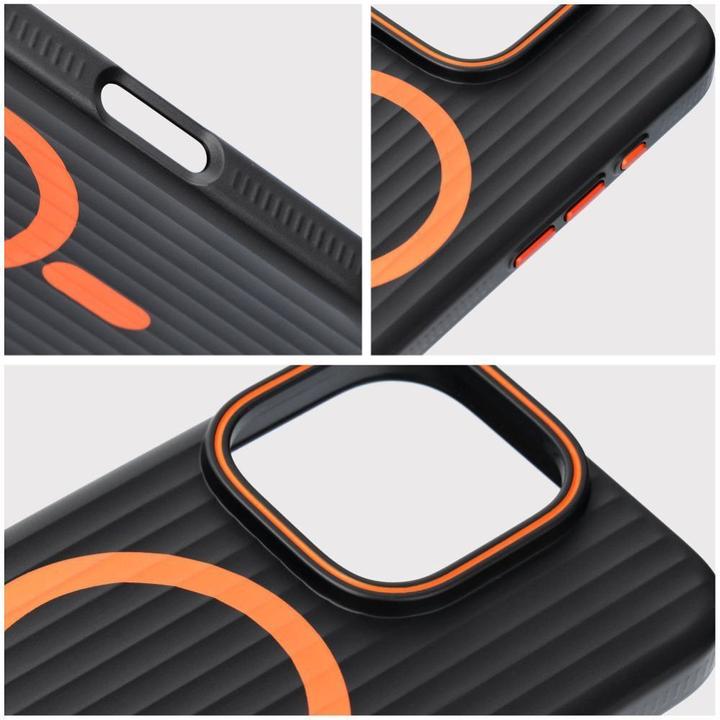 Produktbild OEM Back panel cover Case SIMPLY compatible with MagSafe for IPHONE 16 Pro Max titanium black (iPhone 16 Pro Max)