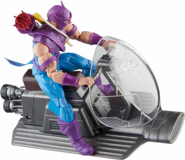 Immagine prodotto Hasbro Statuetta Avengers Marvel Legends Occhio di Falco con Sky-Cycle 15 cm