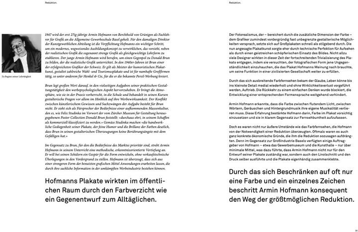 Produktbild Armin Hofmann. Reduktion. Ethik. Didaktik (Deutsch, Matthias Hofmann, 2024)