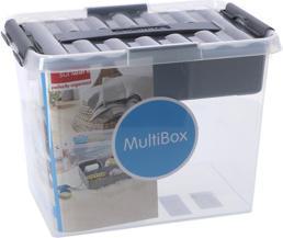 Actual product image Sunware Q-Line storage box with insert 9 litres (9 l)