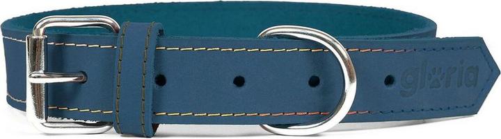 Produktbild Gloria Hundehalsband Oasis Blau 65 cm (65 x 3 cm) (Leder, 65 cm)