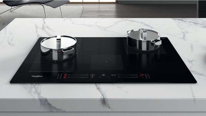 Actual product image Whirlpool WFS0377NE/IXL Inbouw Inductiekookplaat | 4 kookzones