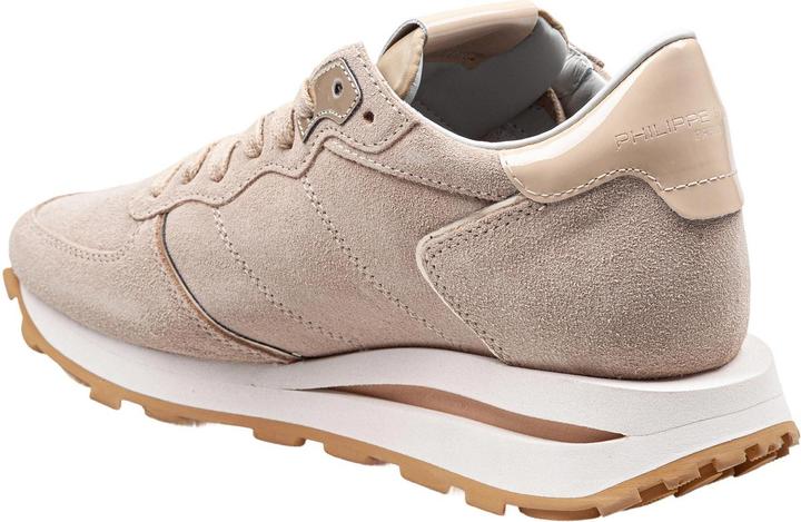 Produktbild Philippe Model sneakers tropez in camoscio colore beige (41)