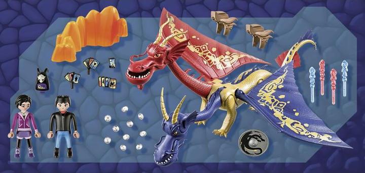 Immagine prodotto Playmobil 71080 Draghi: I Nove Regni - Wu & Wei con Jun (71080, Draghi Playmobil)