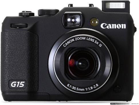 Actual product image Canon Powershot G15 (1/1.7 ")
